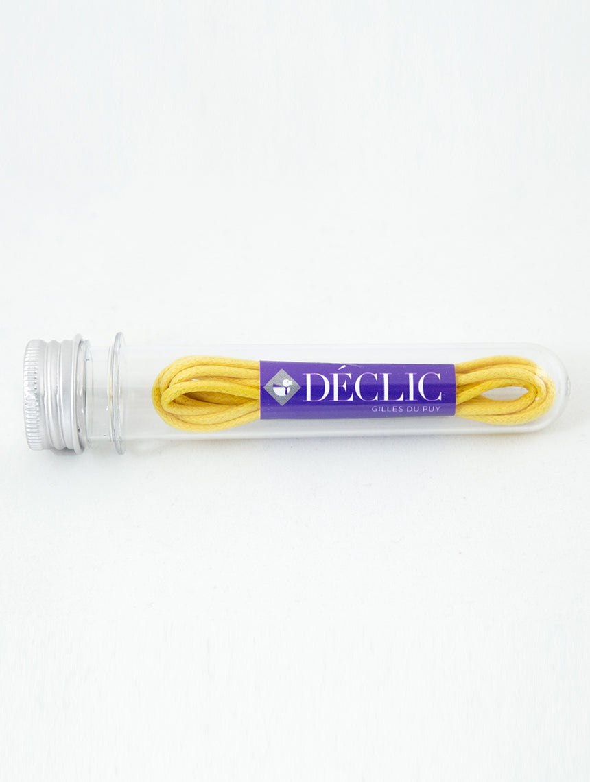 DÉCLIC Shoelaces - Yellow