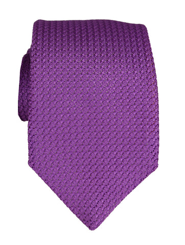 DÉCLIC Feltre Pattern Tie - Aubergine