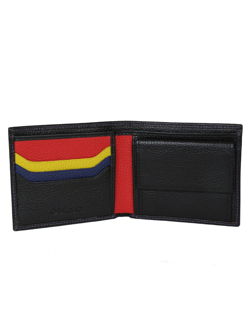 DÉCLIC Racer Stripe Bi-Fold Wallet - Black