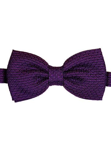 DÉCLIC Briller Knitted Bow Tie - Burgundy