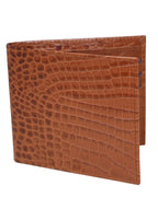 DÉCLIC Portofino Bi-Fold Wallet - Tan-Navy