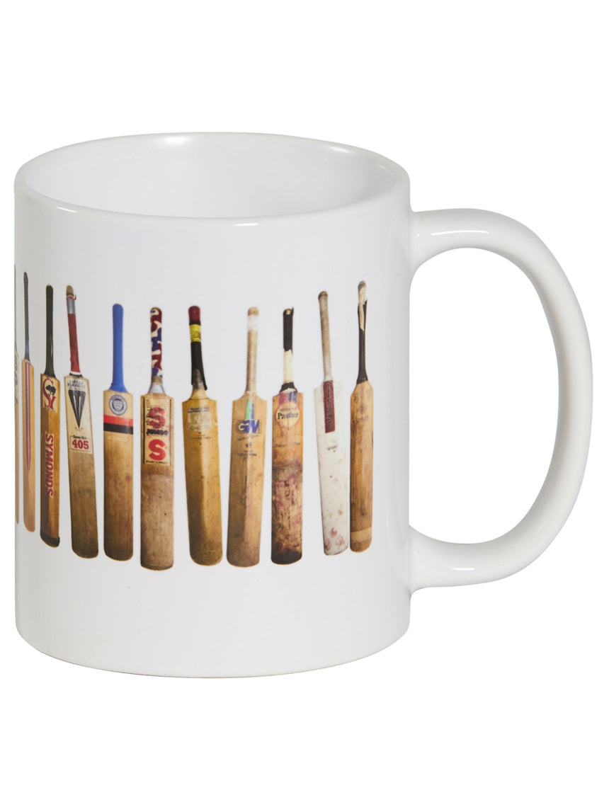 SN Cricket Bat Coffee Mug