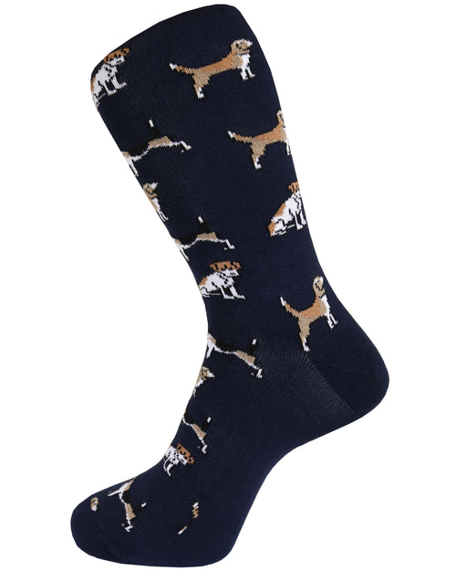 DÉCLIC Dogs Socks - Navy