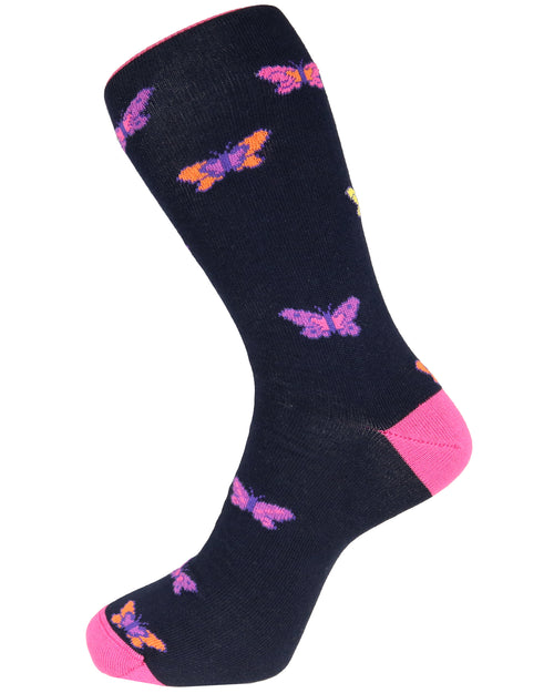 DÉCLIC Flutter Socks - Navy