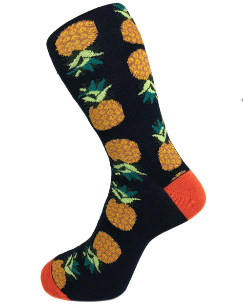 DÉCLIC Pineapple Socks - Navy