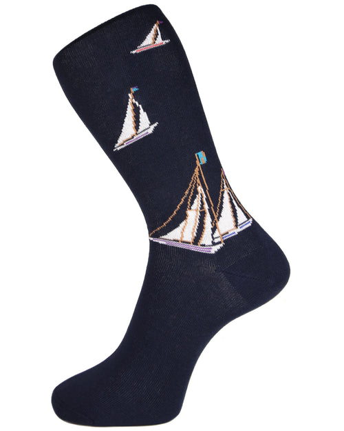 DÉCLIC Yachts Socks - Navy