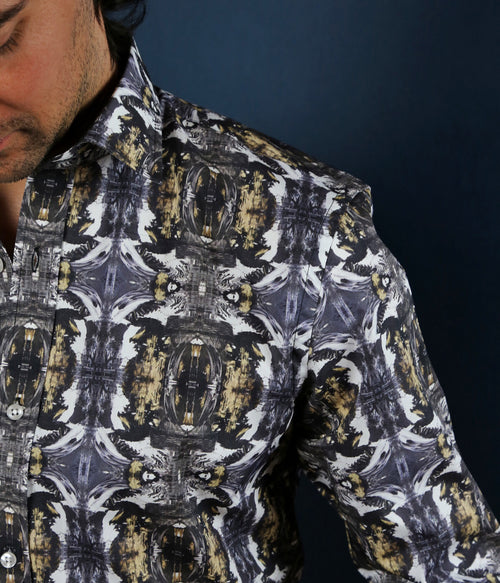 DÉCLIC Abstract Print Shirt - Assorted