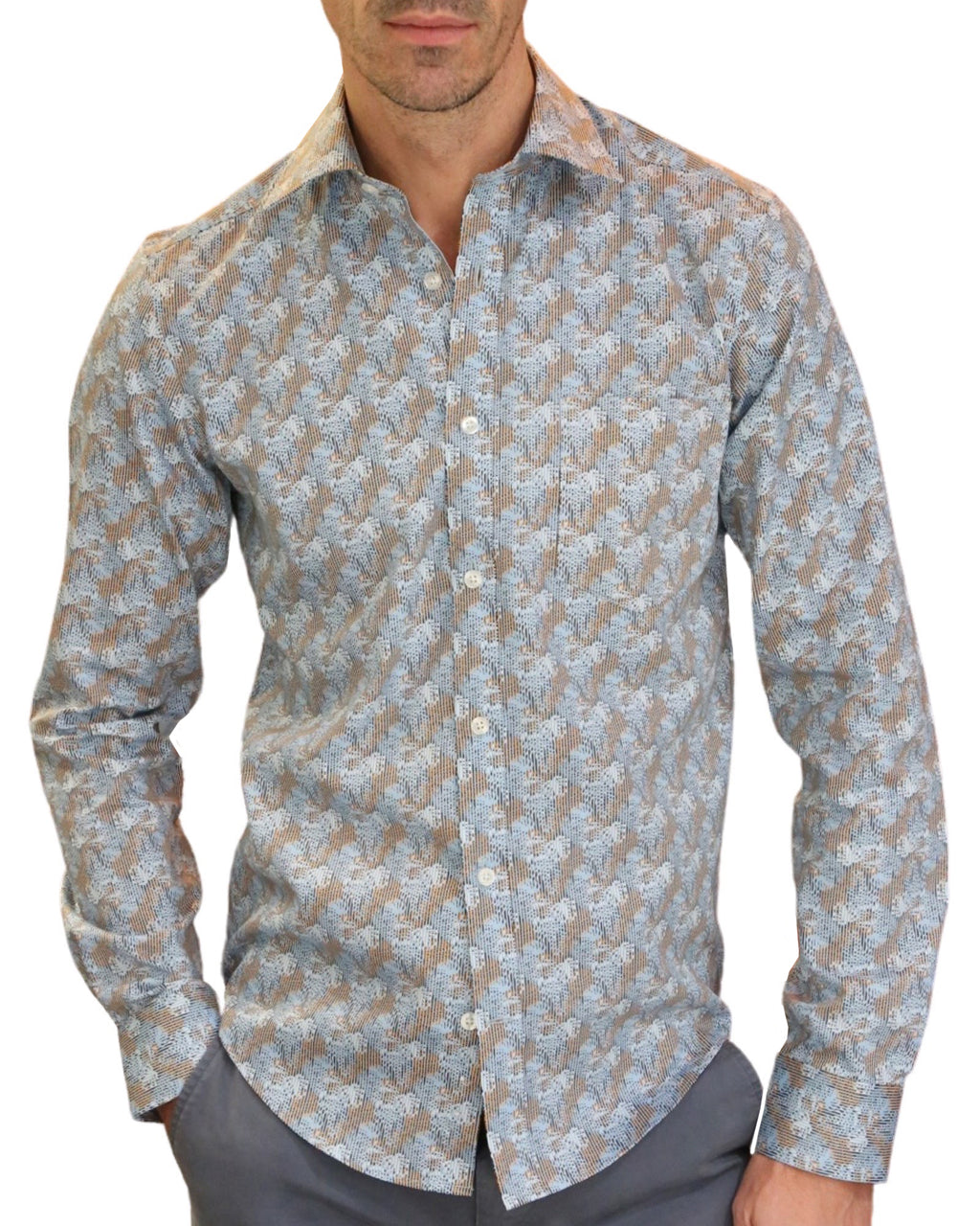 DÉCLIC Polypod Print Shirt - Assorted