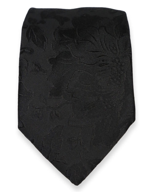 DÉCLIC Fable Floral Tie - Black