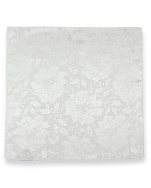 DÉCLIC Fable Floral Hanky - White