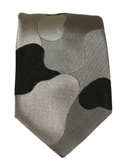 DÉCLIC Kammo Pattern Tie - Black