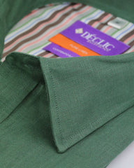 DÉCLIC Caldo Linen Shirt - Green