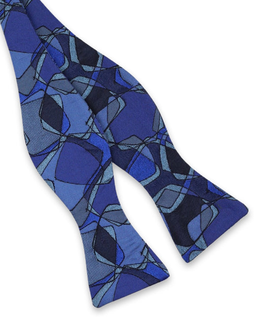 DÉCLIC Garsi Pattern TYO Bow Tie - Blue