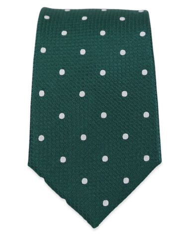 DÉCLIC Classic Plain Tie - Dark Green