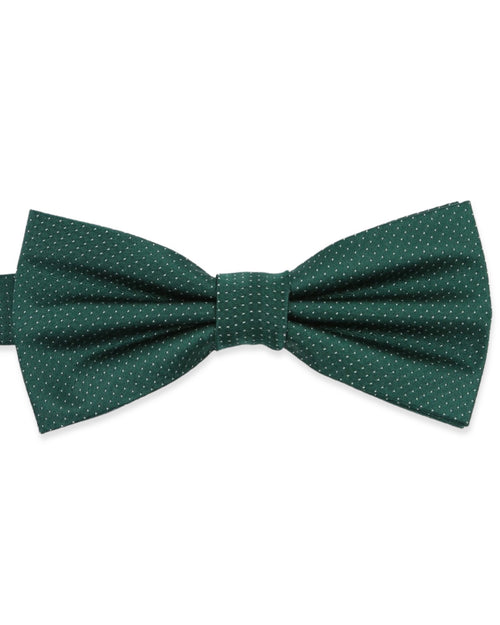 DÉCLIC Classic Microdot Bow Tie - Dark Green