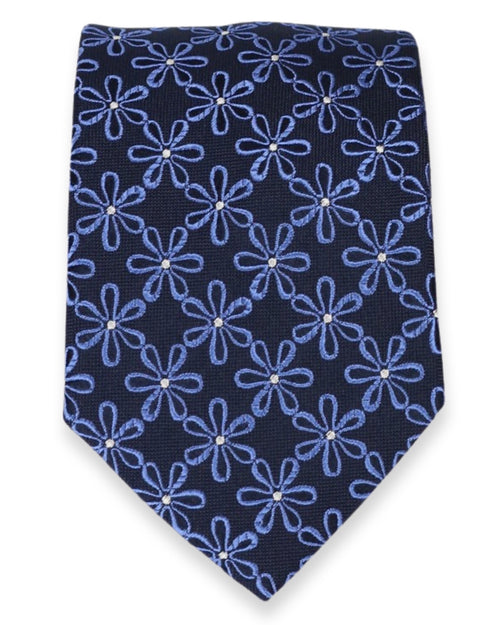 DÉCLIC Trinket Floral Tie - Blue