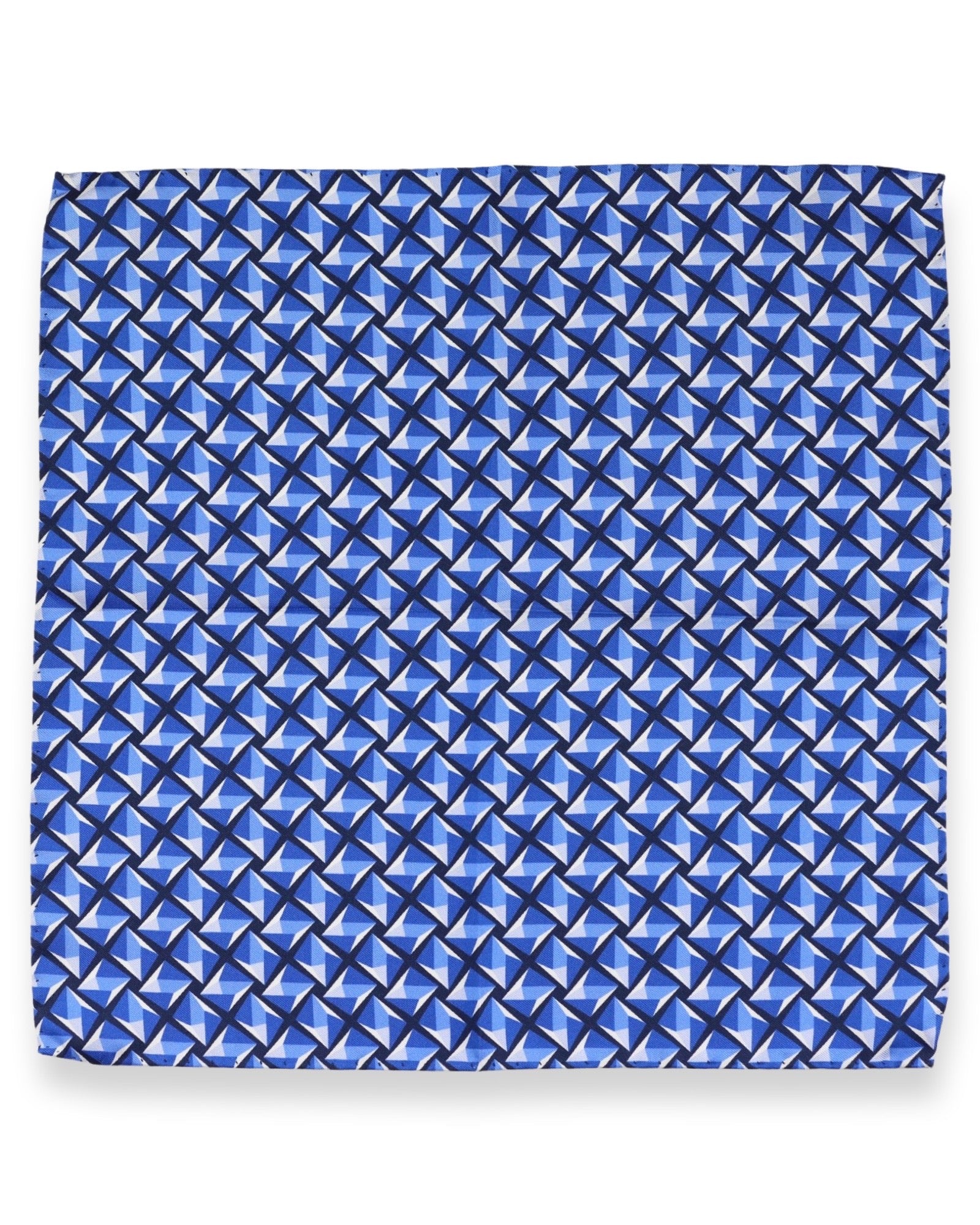 DÉCLIC Coutts Pattern Hanky - Blue