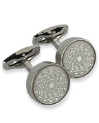 DÉCLIC Ornate Round Cufflink