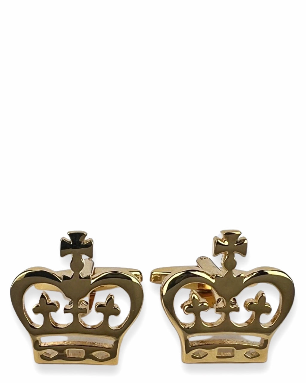 DÉCLIC Crown Cufflink - Gold
