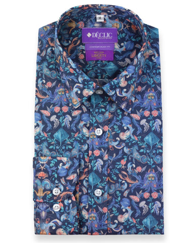 DÉCLIC Liberty Queue For The Zoo Print Shirt - Assorted