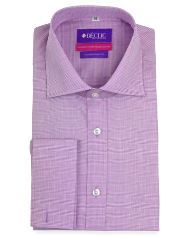 DÉCLIC Sel Slim Shirt (Standard Collar) - Double Cuff