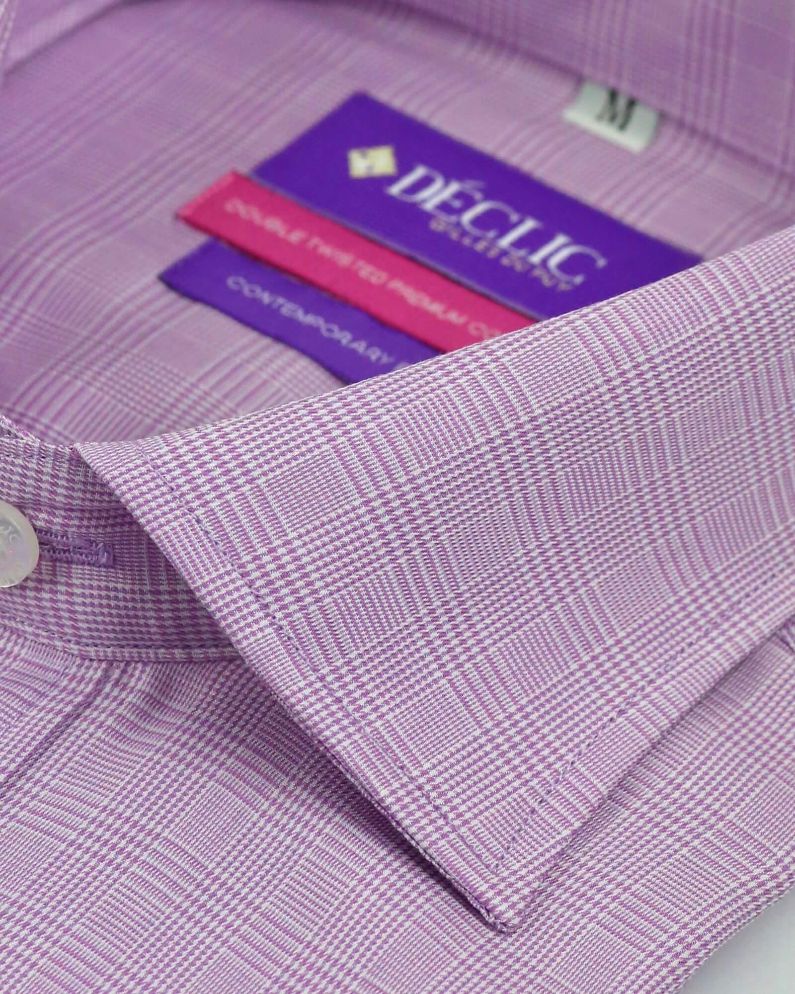 DÉCLIC Tilbury Check Shirt - Mauve