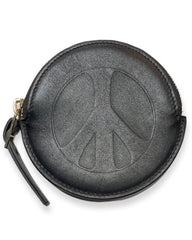 Paul Smith 'Peace' Circle Wallet - Black