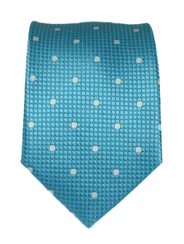 DÉCLIC Classic Spot Tie - Orange/White