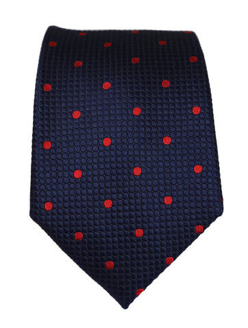 DÉCLIC Classic Spot Tie - Fuschia/White