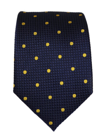 DÉCLIC Classic Spot Tie - Navy/Red