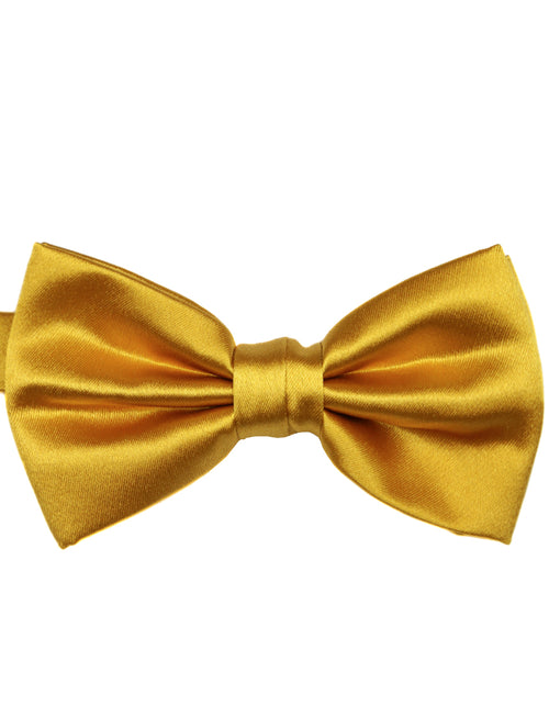 DÉCLIC Classic Plain Bow Tie - Yellow