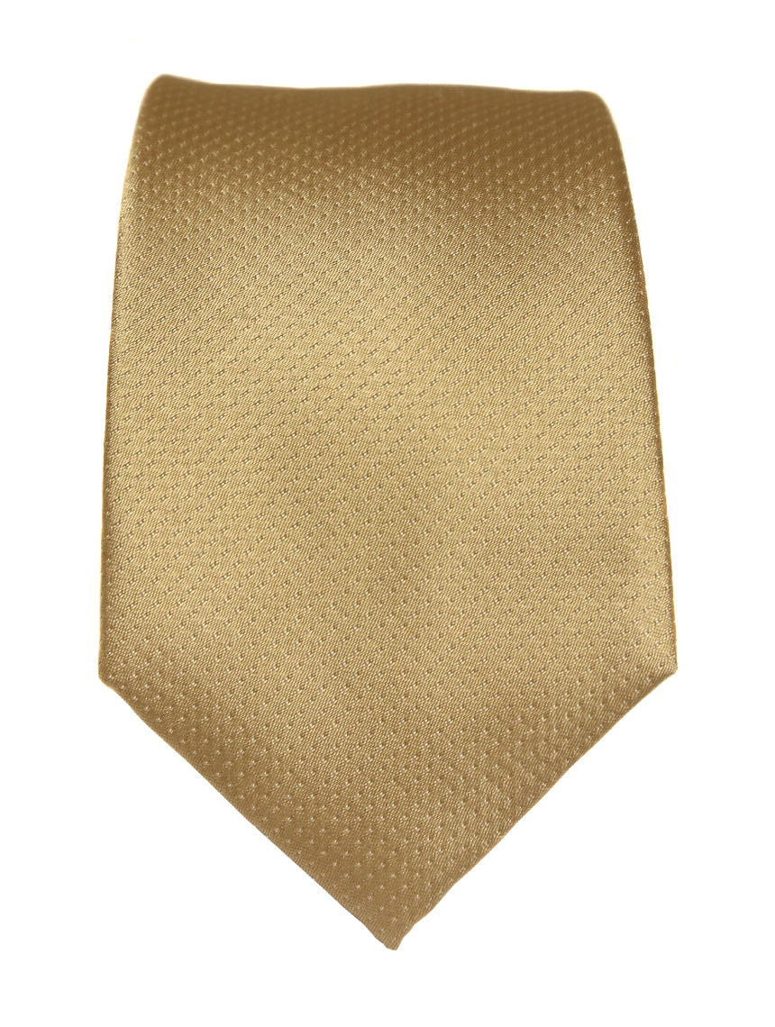 DÉCLIC Classic Microdot Tie - Gold