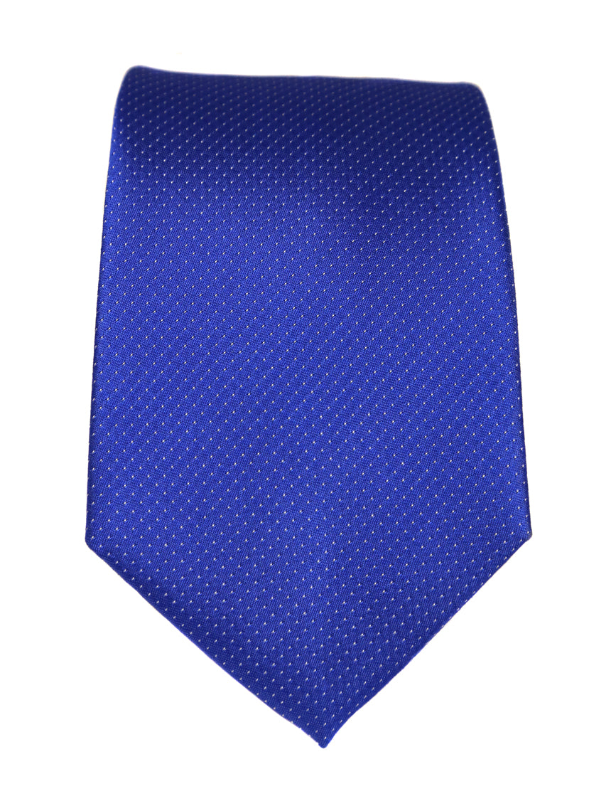 DÉCLIC Classic Microdot Tie - Royal