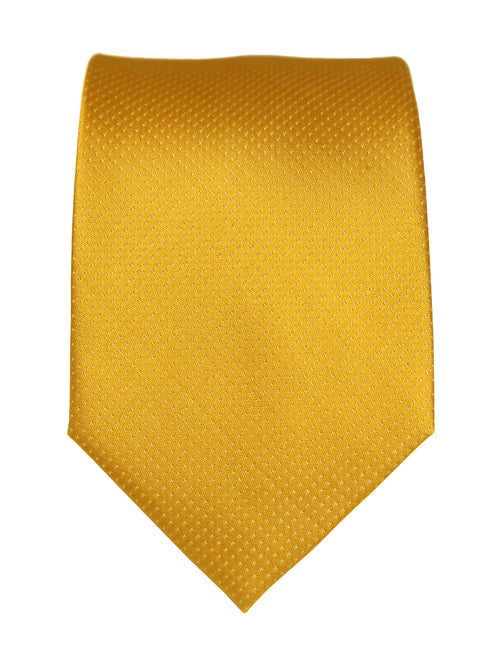 DÉCLIC Classic Microdot Tie - Yellow