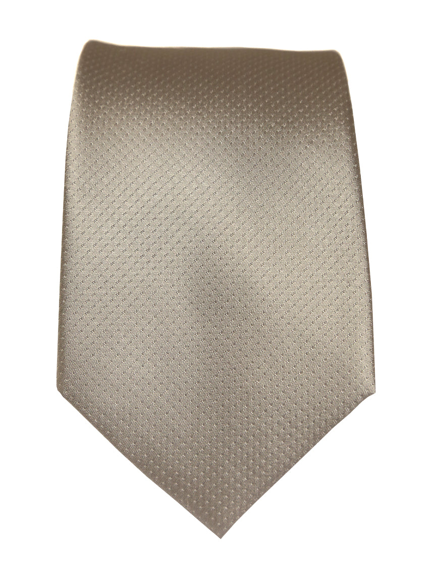 DÉCLIC Classic Microdot Tie - Silver