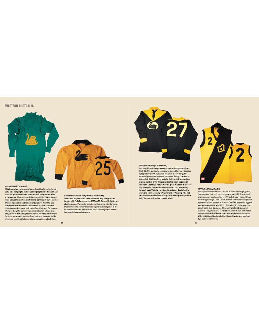 The Footy Jumper Book - Vintage Football Guernseys of Australia (Soft Cover Version)