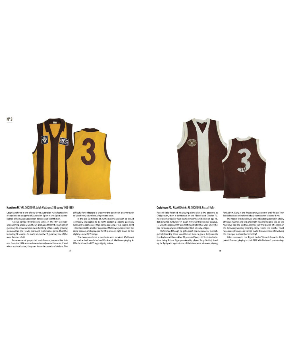 The Footy Jumper Book - Vintage Football Guernseys of Australia (Soft Cover Version)