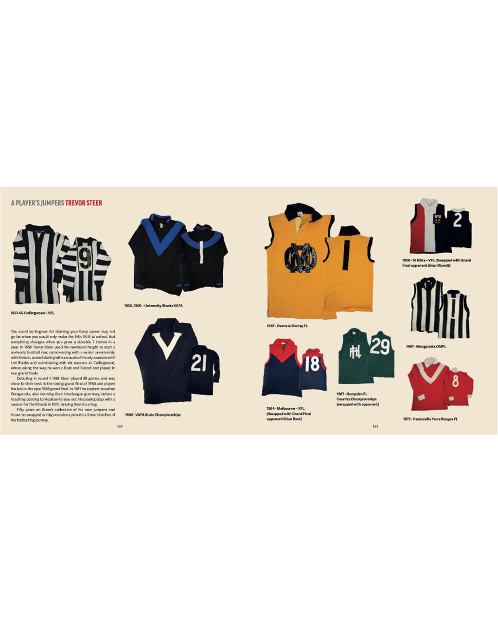 The Footy Jumper Book - Vintage Football Guernseys of Australia (Soft Cover Version)