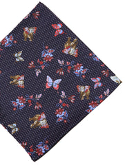 DÉCLIC Wings & Elephants Hanky - Red/Navy