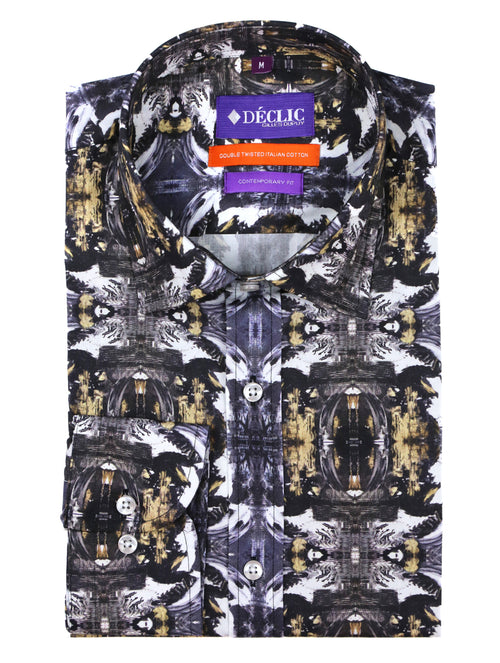 DÉCLIC Abstract Print Shirt - Assorted