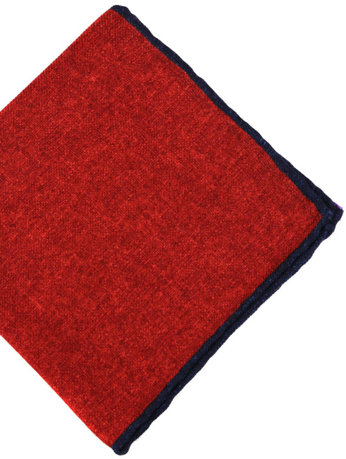 DÉCLIC Dante Plain Wool Hanky - Red