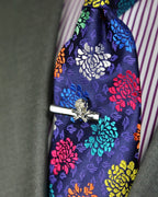 DÉCLIC Skull X Tie Bar - Silver