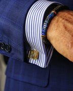 DÉCLIC Gear Square Cufflink - Silver