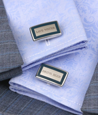 DÉCLIC Save Water, Drink Beer Cufflink