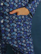 DÉCLIC Trance Spot Pyjamas - Navy