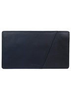 DÉCLIC Leather Passport Wallet - Black