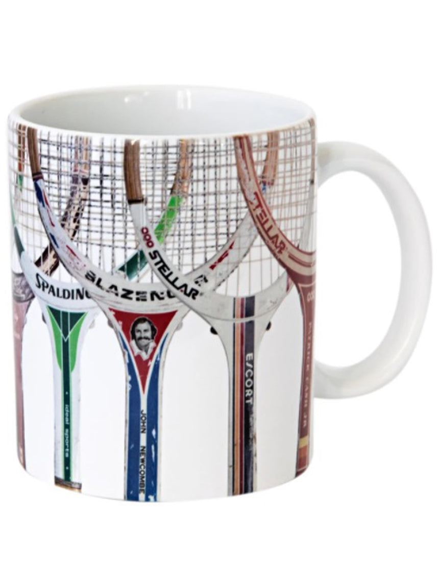 SN Tennis Racquets Coffee Mug
